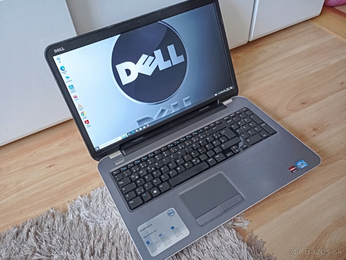 veľký 17" ntb DELL / Intel core i5 / 8gb ram / 500gb ssd - 10