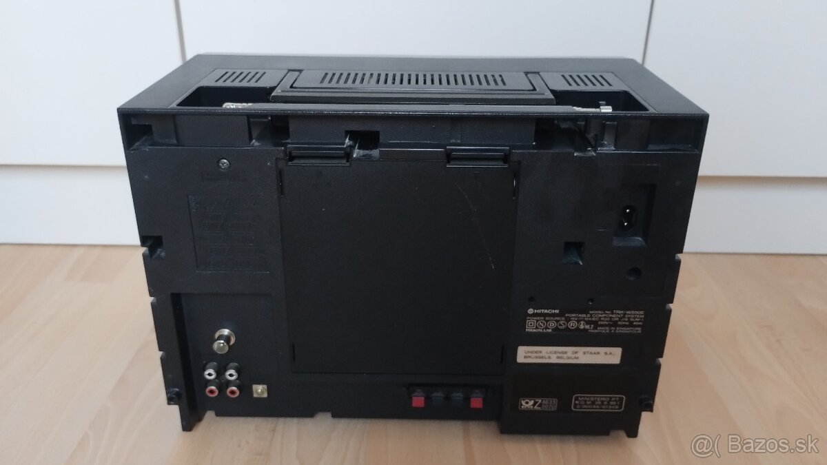 Predám Boombox TRK-W550E - Hitachi - 10