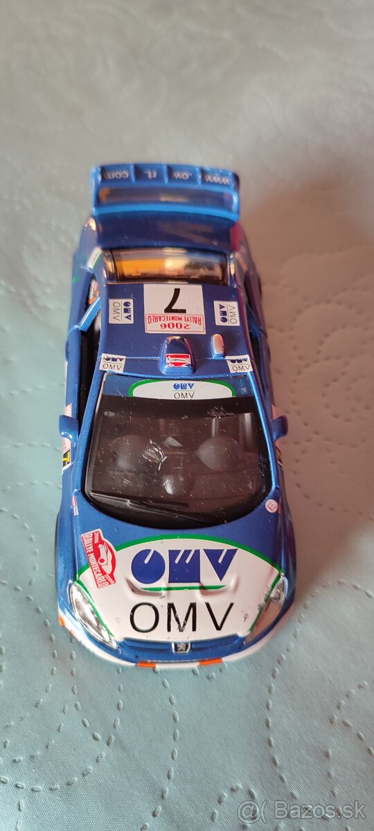 rally závodné kovové modely áut - 10