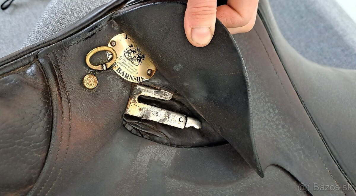 Sedlo Cliff Barnsby Whitaker, tmavohnede - 10