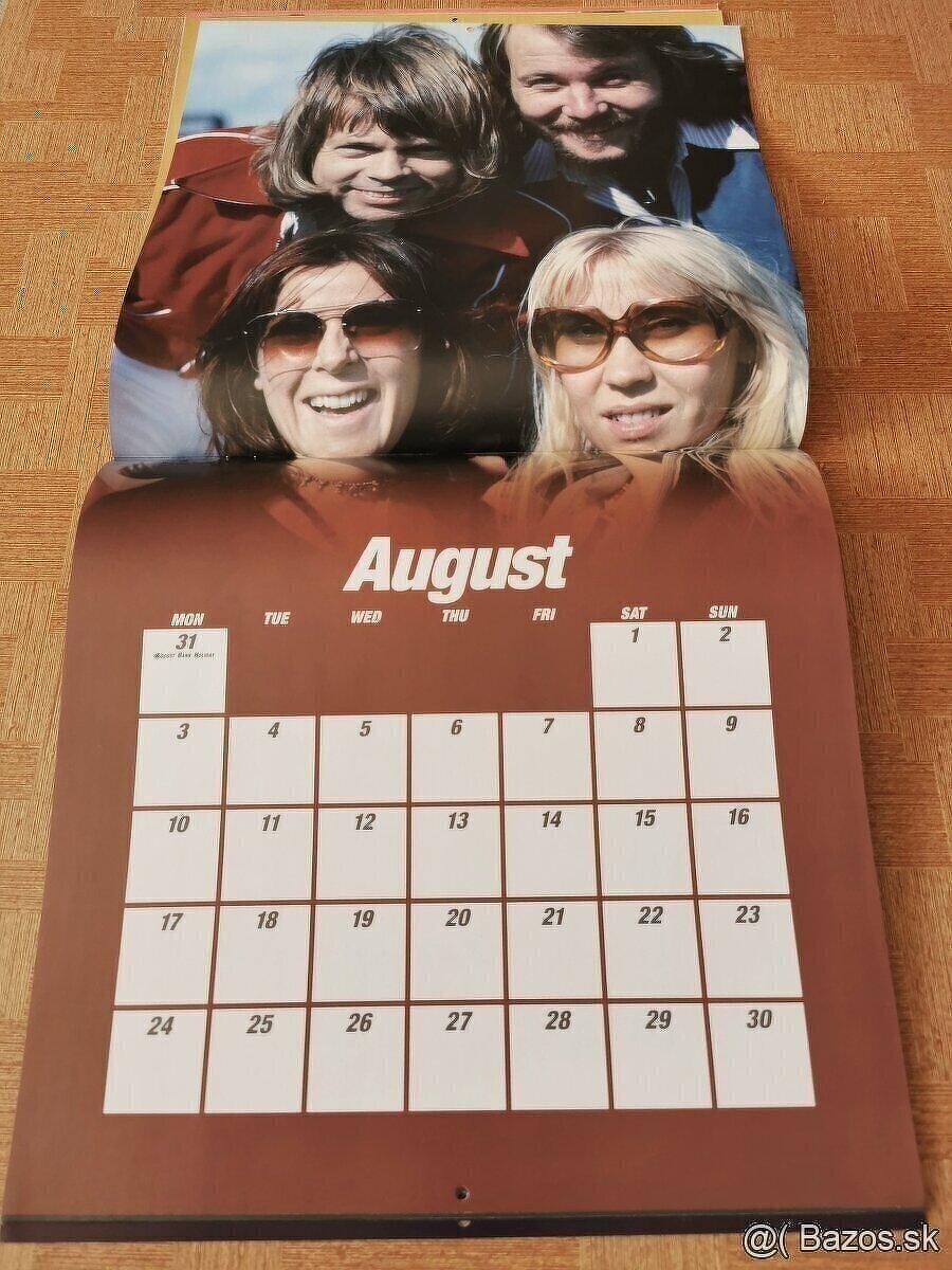 ABBA CALENDAR 2009 - 10