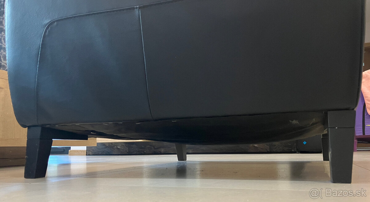 2x gauč a kreslo - KOŽA - 10