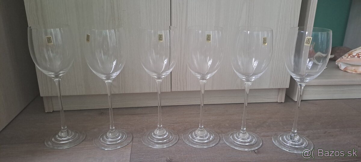 Sady sklenenych poharov - 10