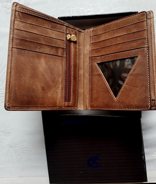 luxusný opasok, okuliare Ray-BAN,....kožené peňaženky - 10