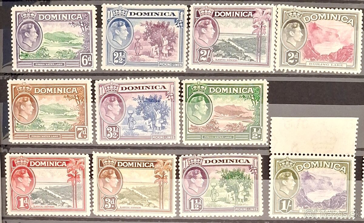 Britské kolónie mix - 10