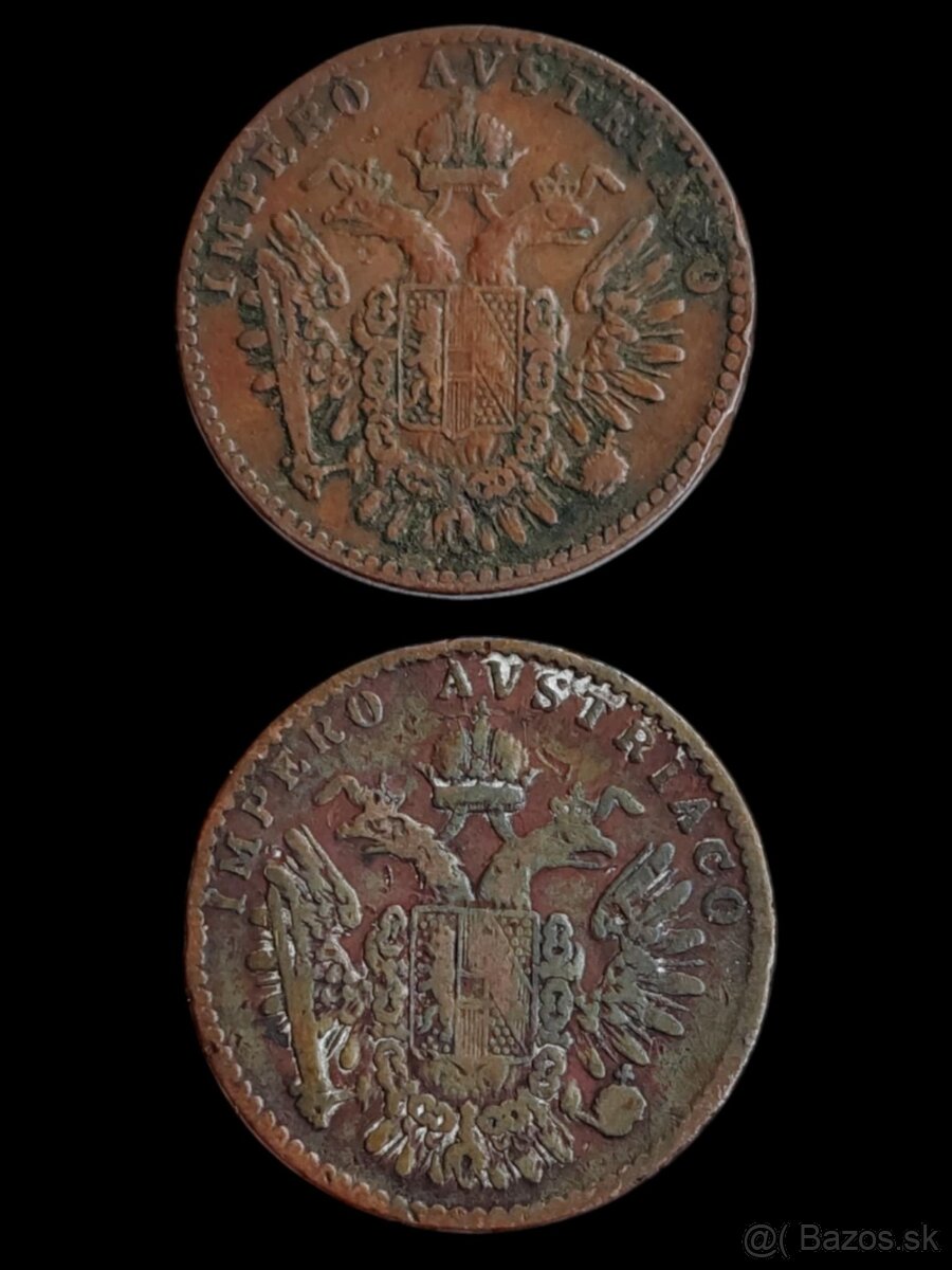 Mince Františkja Jozefa I. - striebro i meď - 10