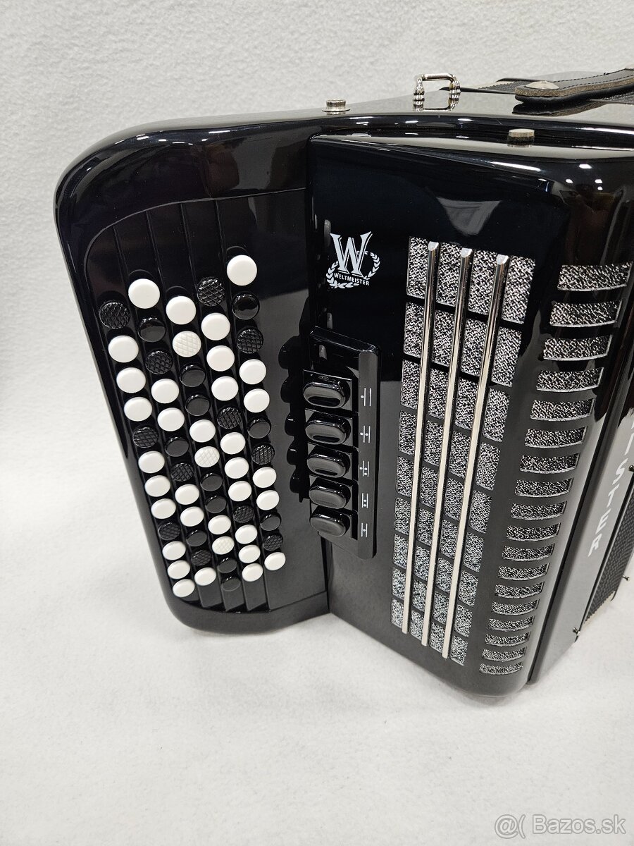 Chromaticky akordeon wrltmeister romance 603 - 10