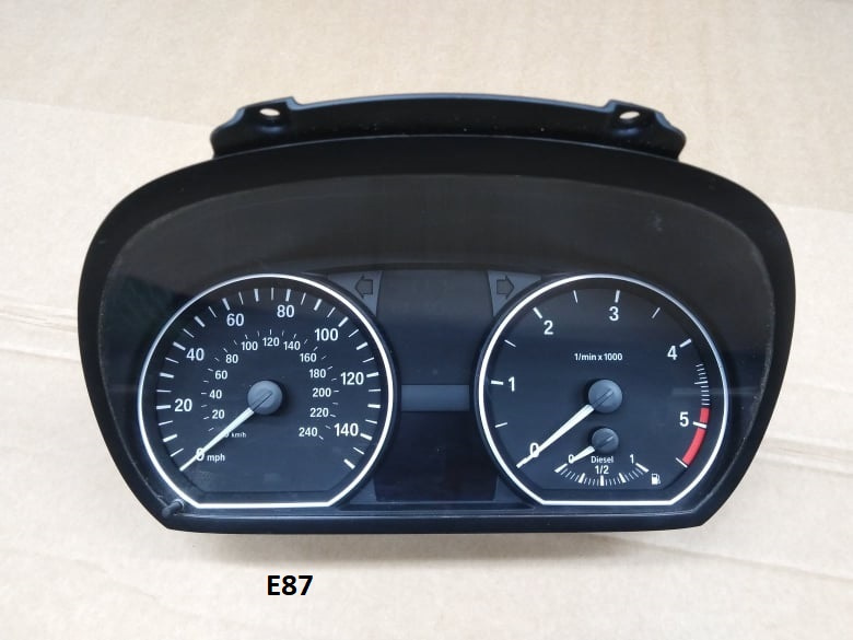 BMW diesel budíky F10 F11 E60 E61 E87 E65 X1 - 10
