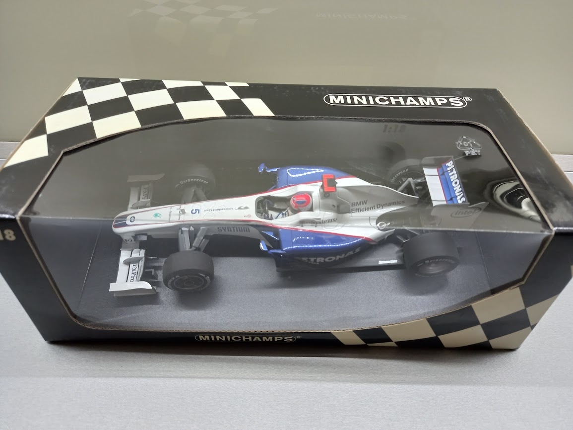 F1 BMW SAUBER F1.09 KUBICA AUSTRALIE 2009 MINICHAMPS 1:18 - 10