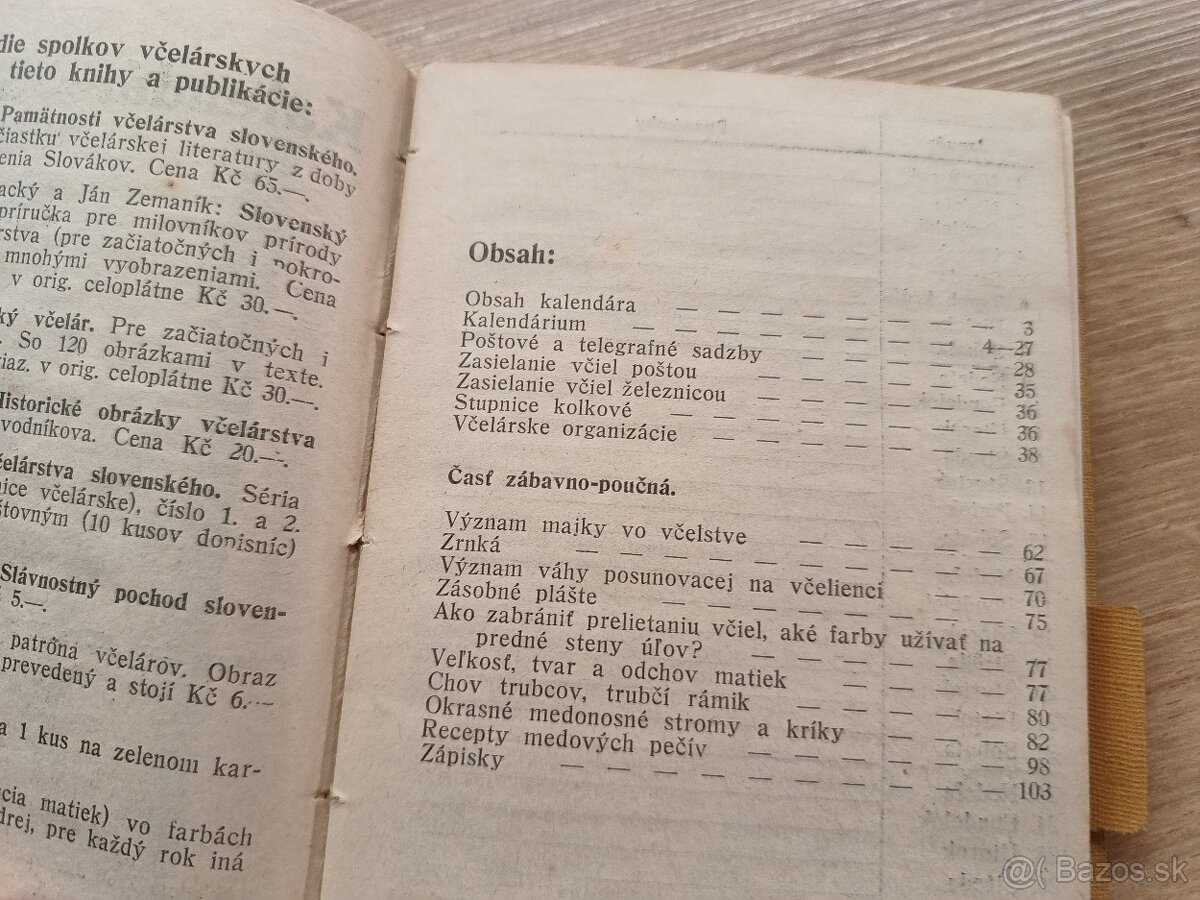 Kalendár slovenských včelárov na rok 1938 - 10