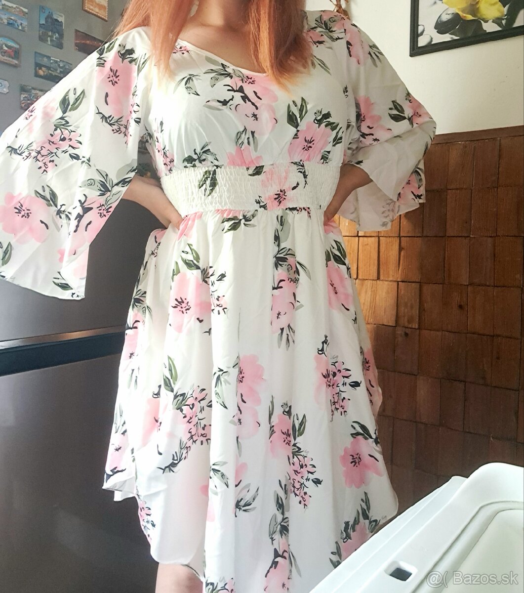 Nádherné letné šaty/ tunika veľkosť L/XL - 10