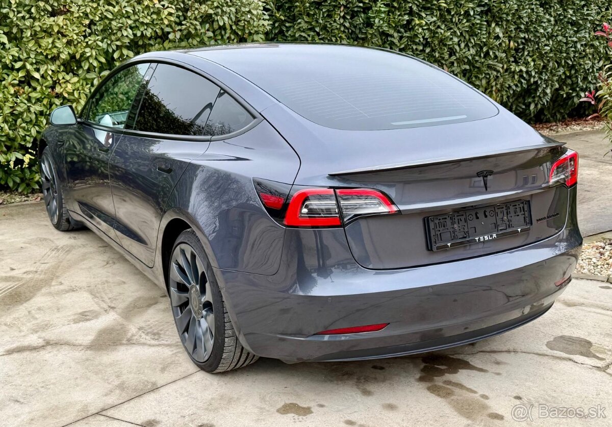 TESLA MODEL3 Performance 377KW 2021/10,TEPELNE,ZIMNA SADA - 10