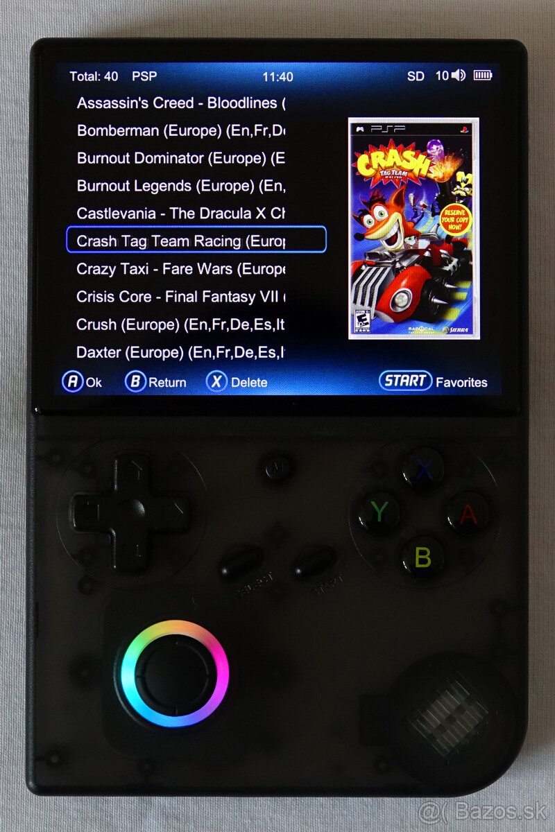 NOVÝ Anbernic RG40XX V - super PSPčko - 10