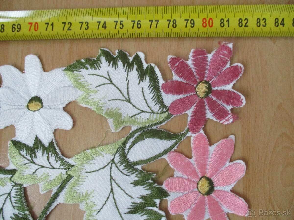 starožitnú vyšívanú dečku - obrus / 52 / - 10