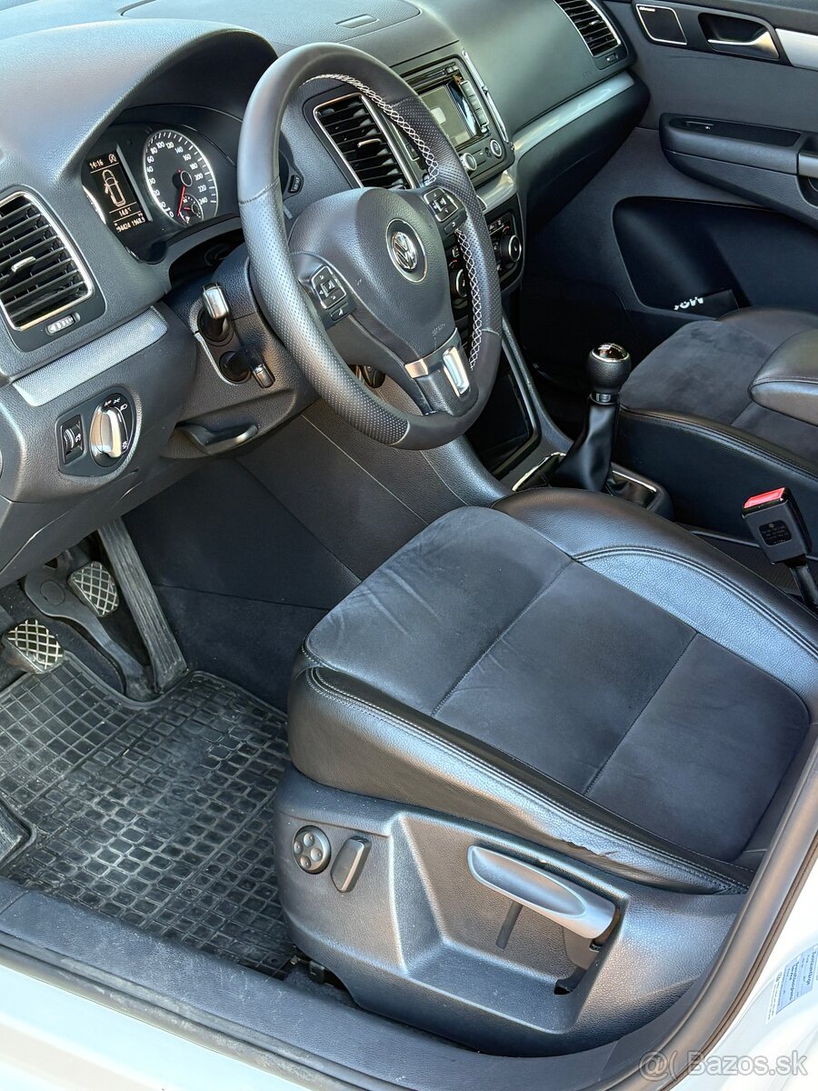 VW Sharan 7 miestny,2.0 TDi nová STK/EK-Webasto - 10