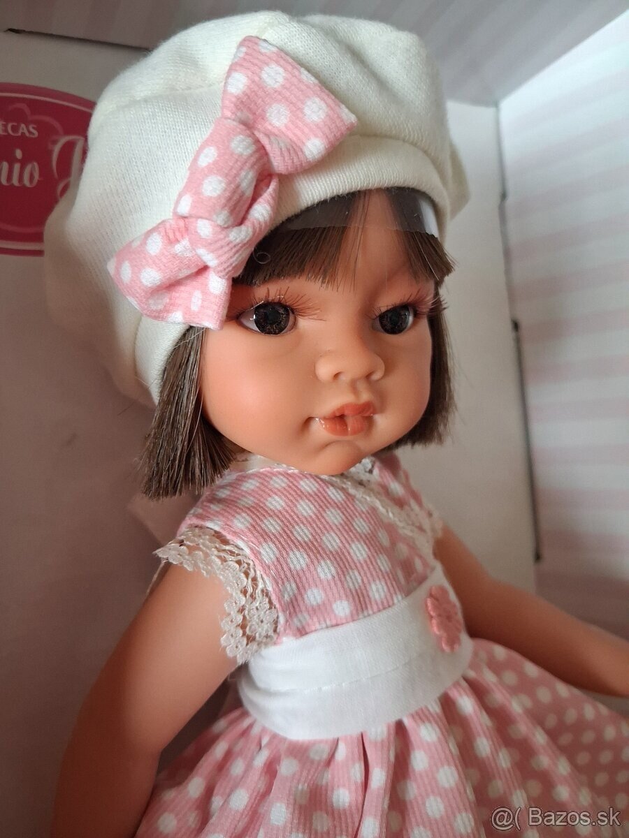 Realistická bábika stojaca vysoká 33 cm, - 10