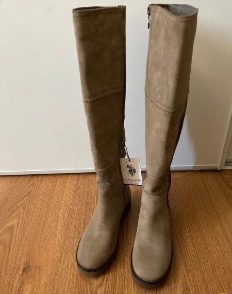 nové kožené čižmy Ralph Lauren veľ. 36 - 10