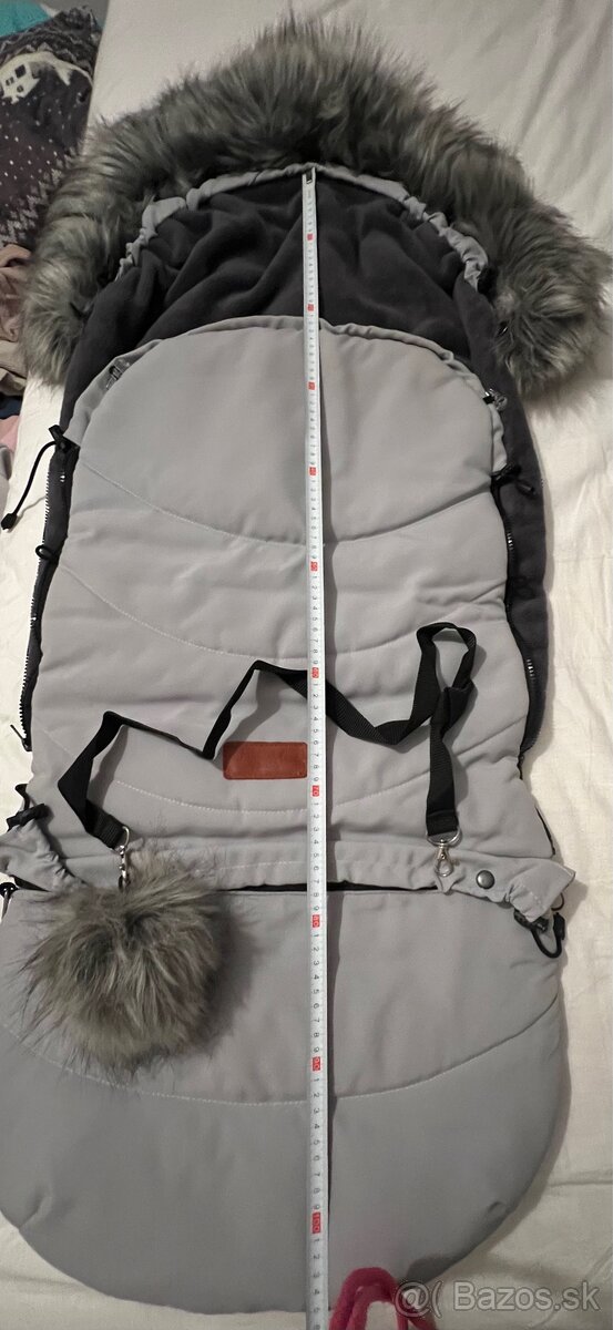 Zimný vak / fusak do kočíka 3v1 - 10