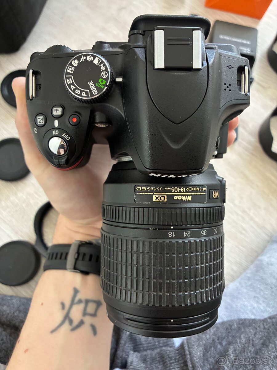 Nikon D3200 + dva objektívy , brašna, bohatá výbava - 10