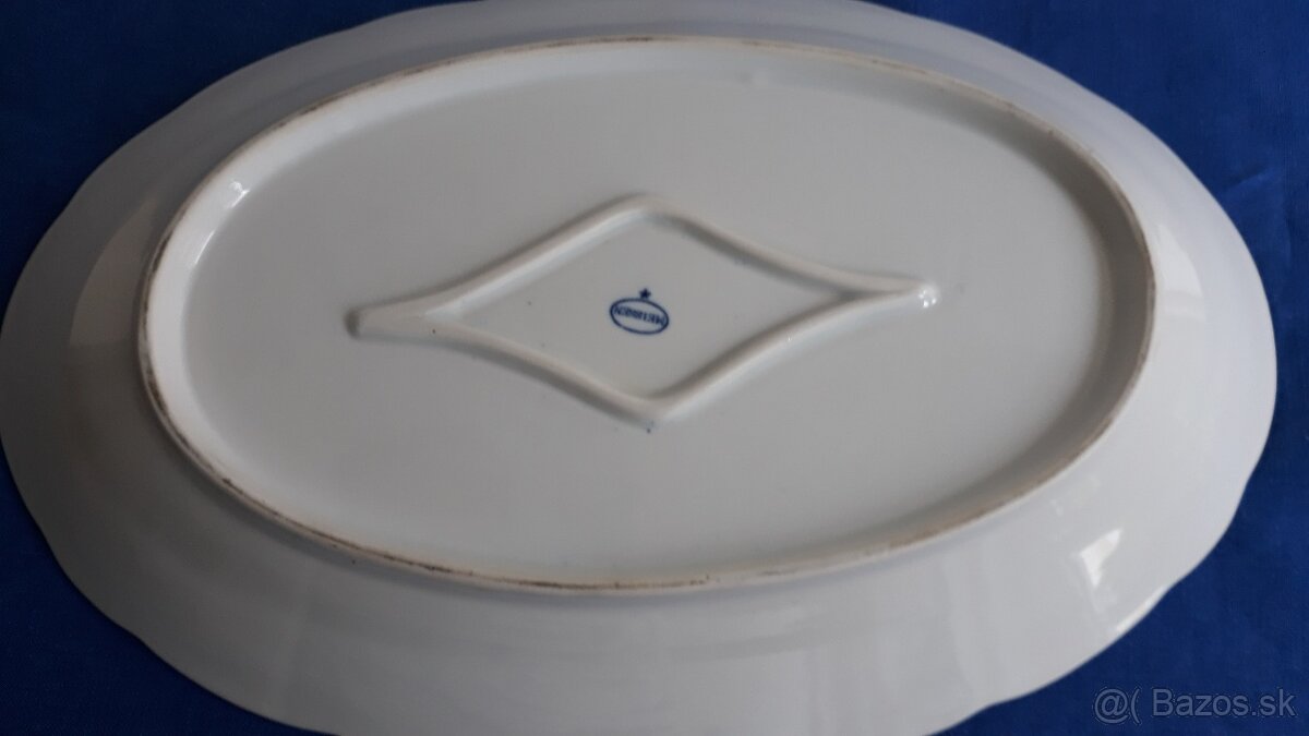 Porcelánový servis, cibulkový vzor - 10