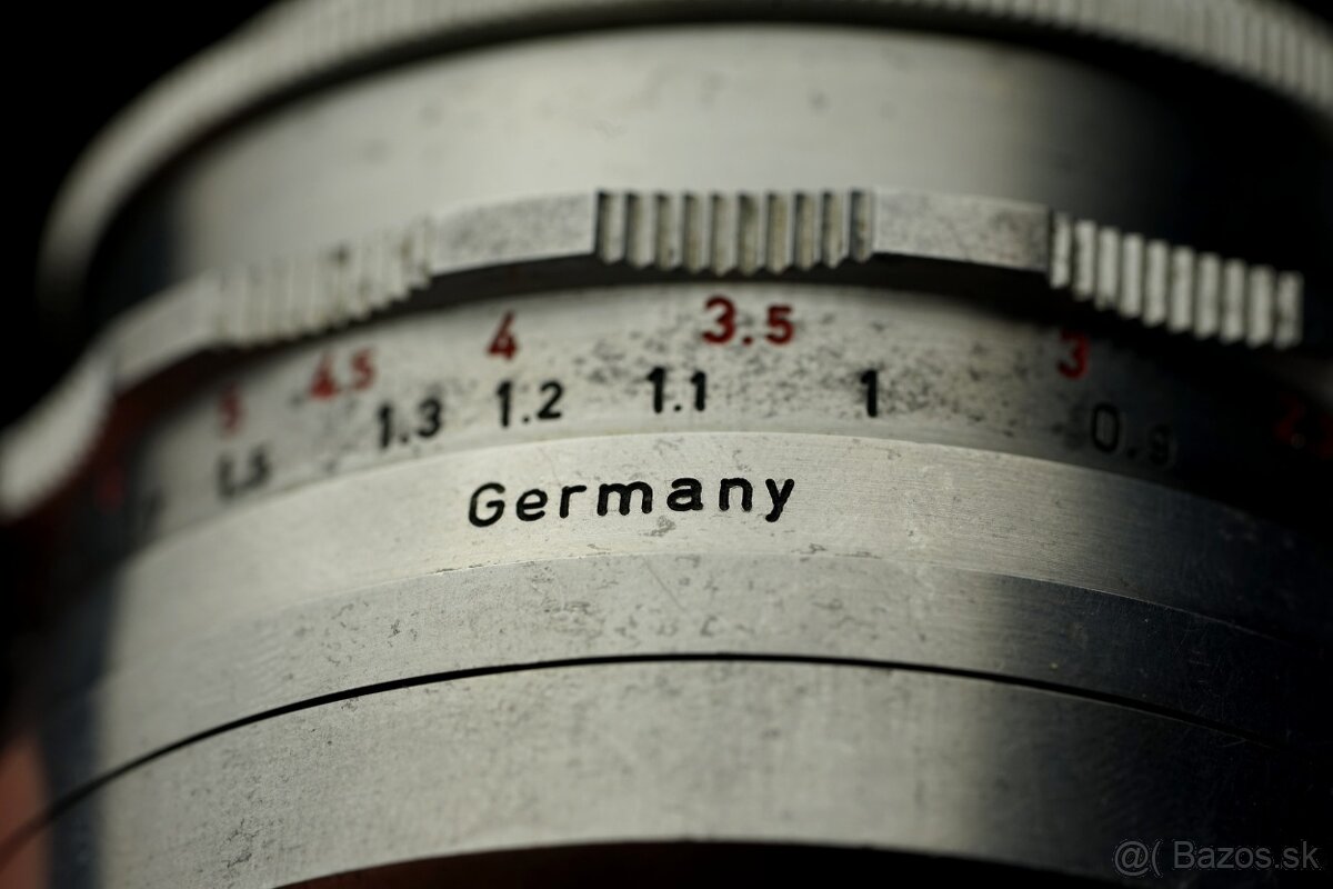 Objektiv Meyer Optik Gorlitz PRIMOTAR 50mm f3,5 RED V M42 - 10