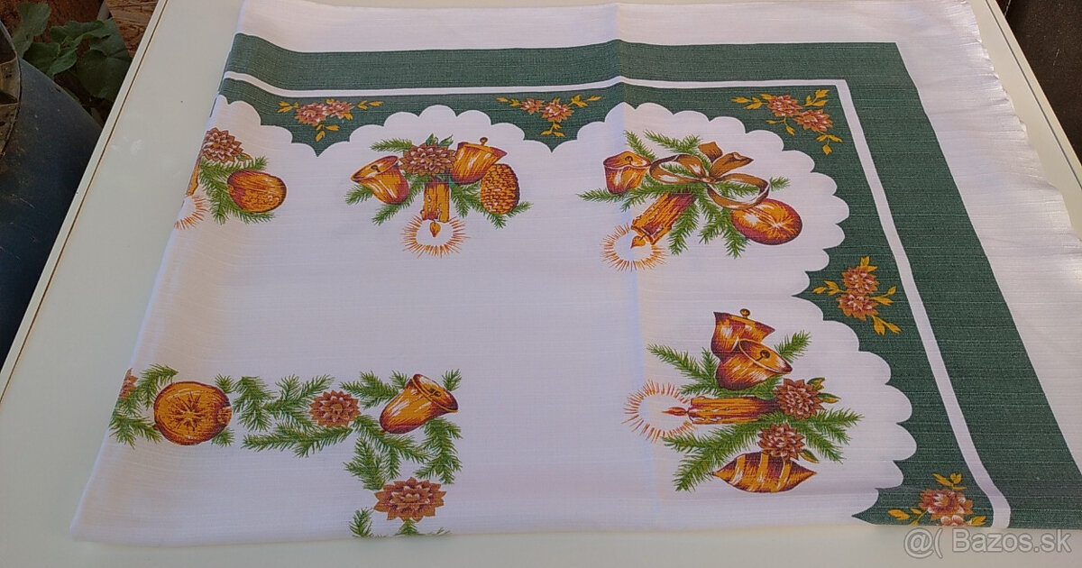 Retro vianočné obrusy - 10
