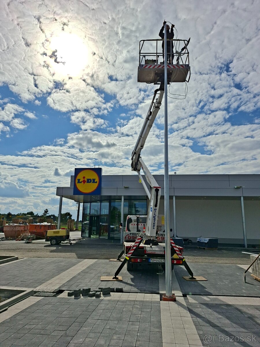 Prenájom plošiny 21m - 10