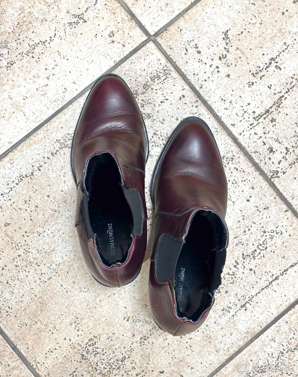 Dámske kožené topánky - 10