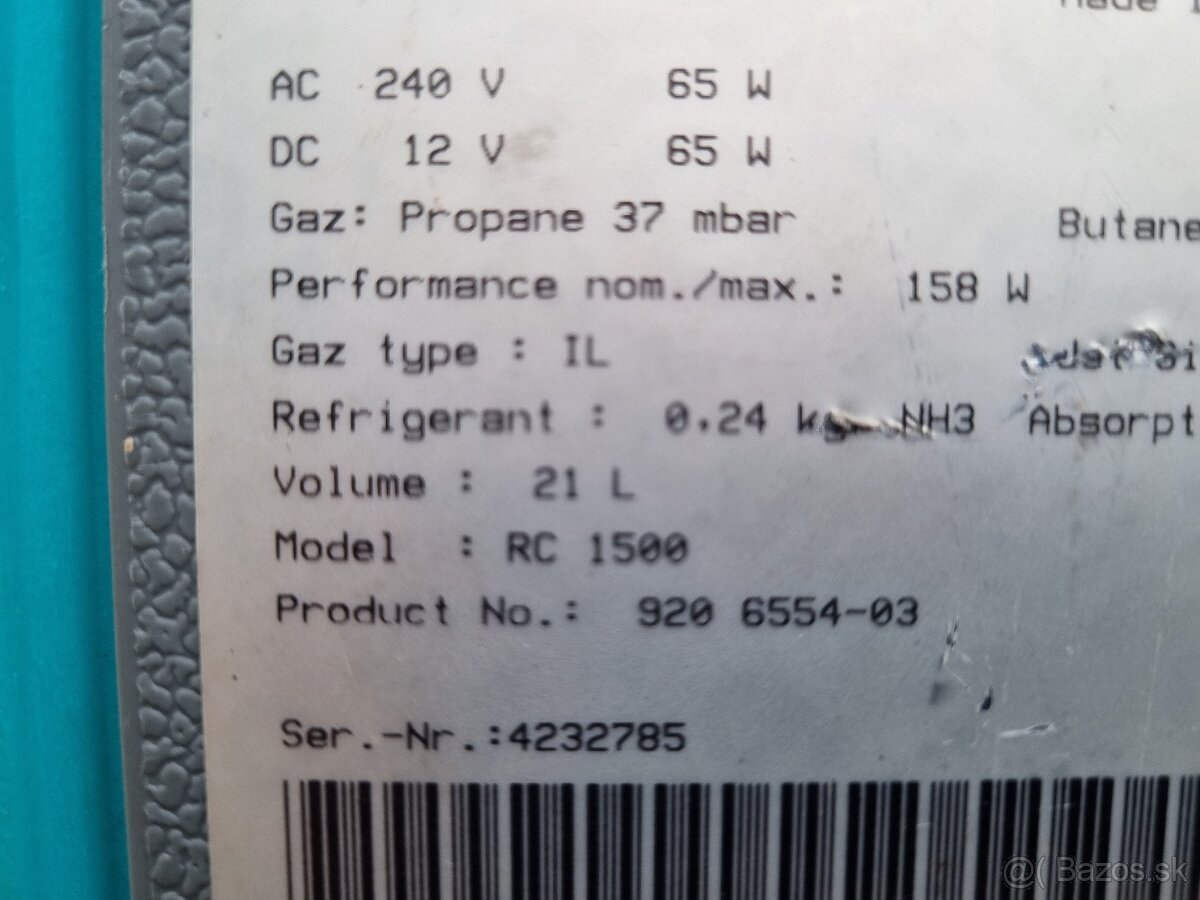 Predám absorpčnú chladničku Electrolux - 10