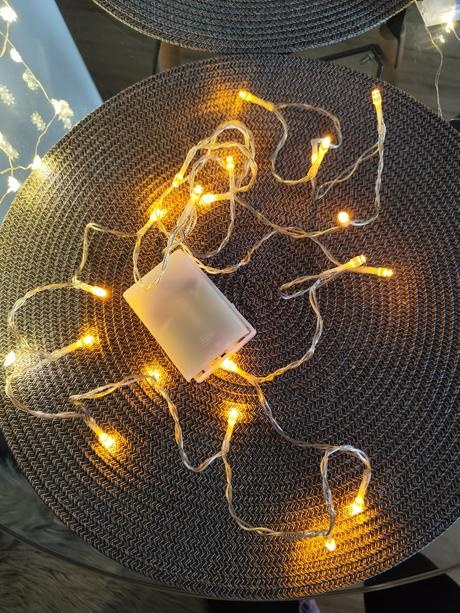 Domček svietnik a LED reťaze - 10