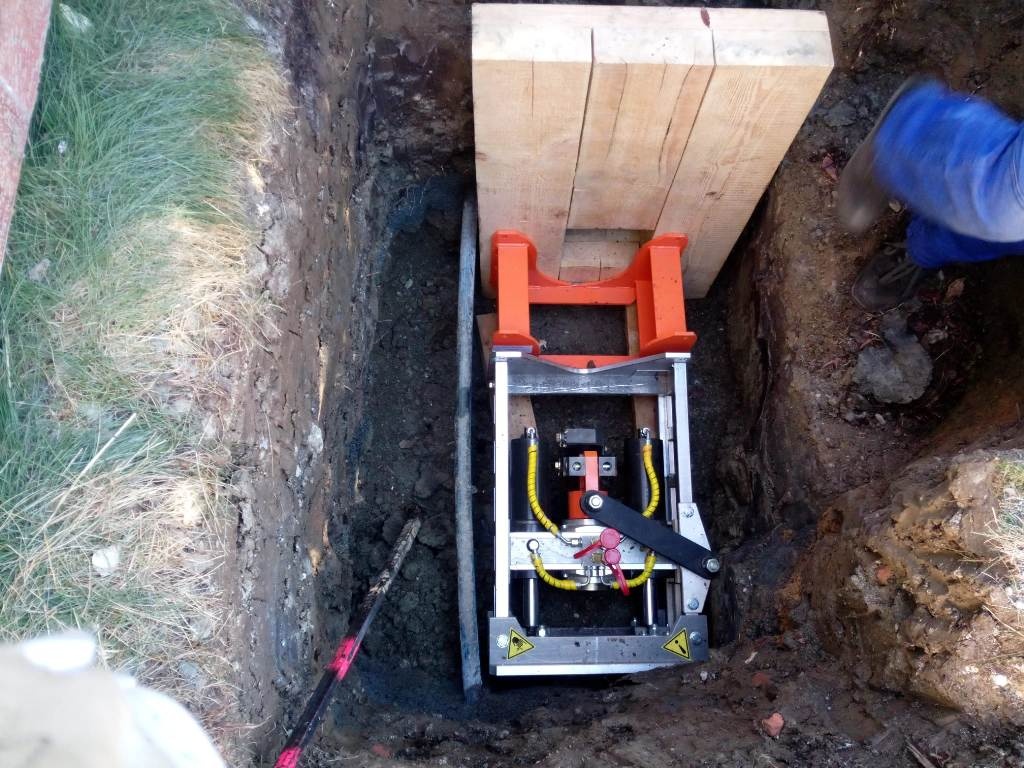 Riadené pretlaky, Pretláčanie pod cestou, krtkovanie - 10