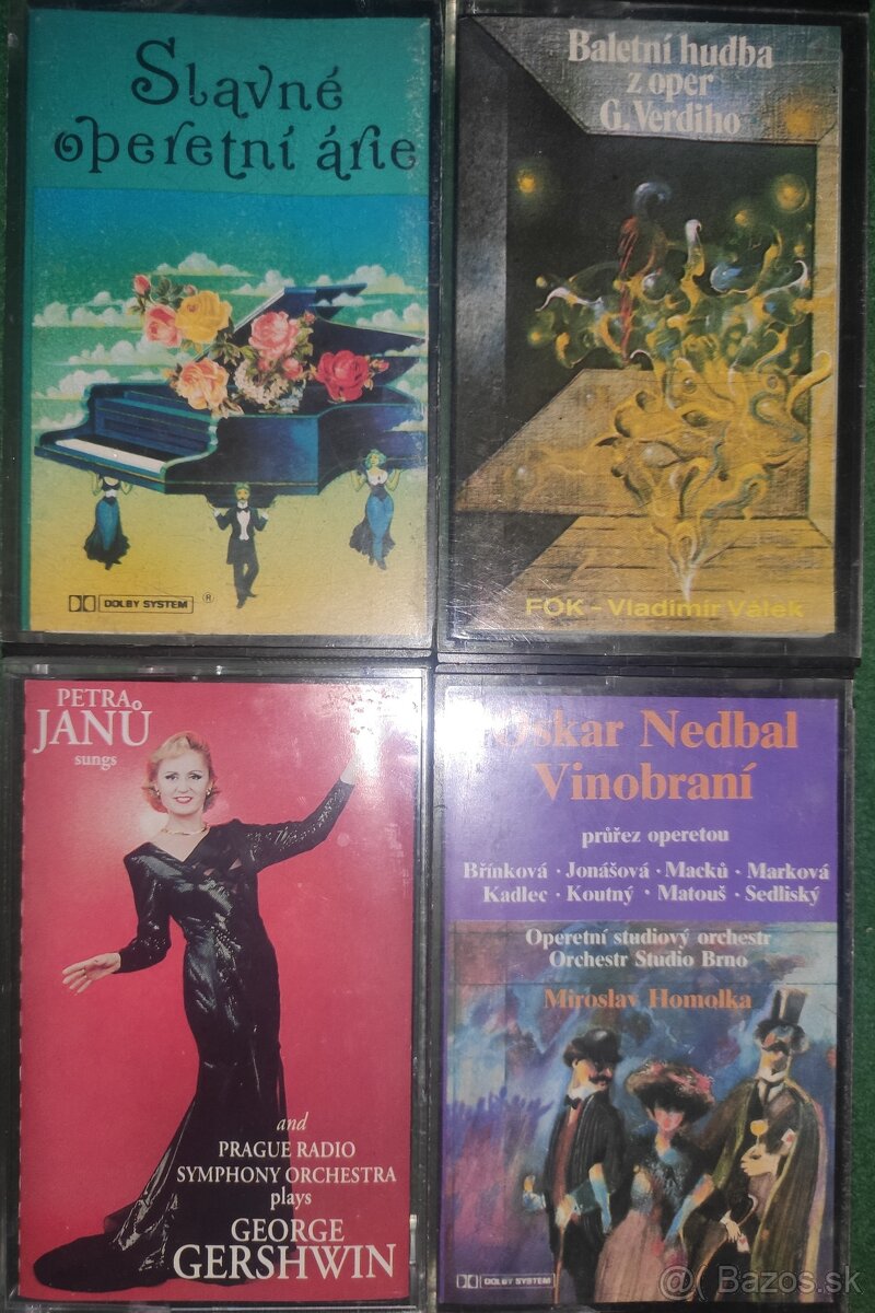 Staré československé originálne MC audio kazety - 10