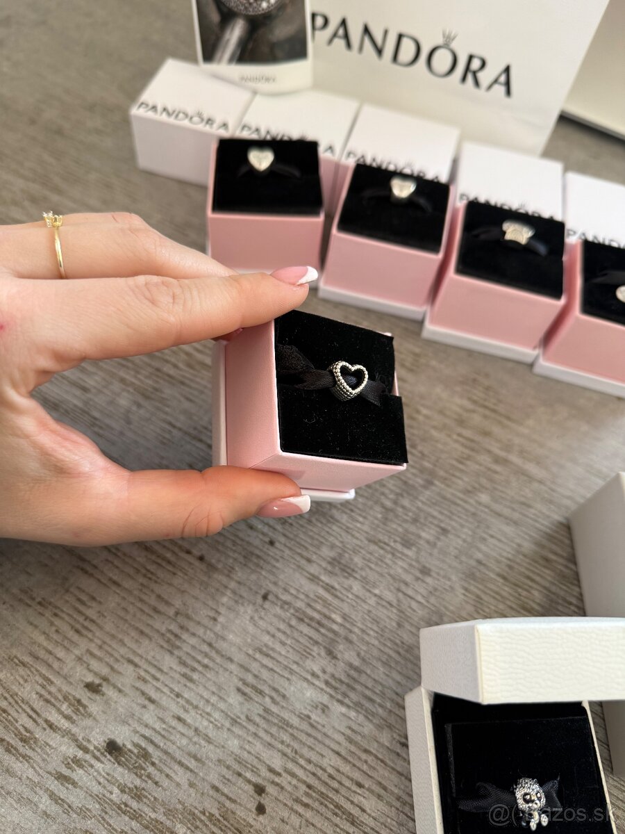 Pandora náramok + korálky - 10