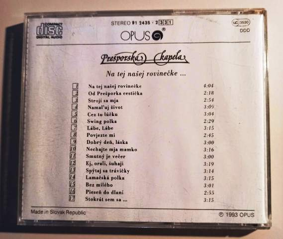 Retro Ľudové CD - Mix - Cz, Sk - 10