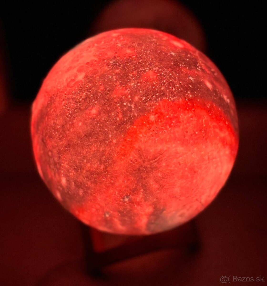 Lampa mesiac / mesačné svetlo (mení farby) LED - 10