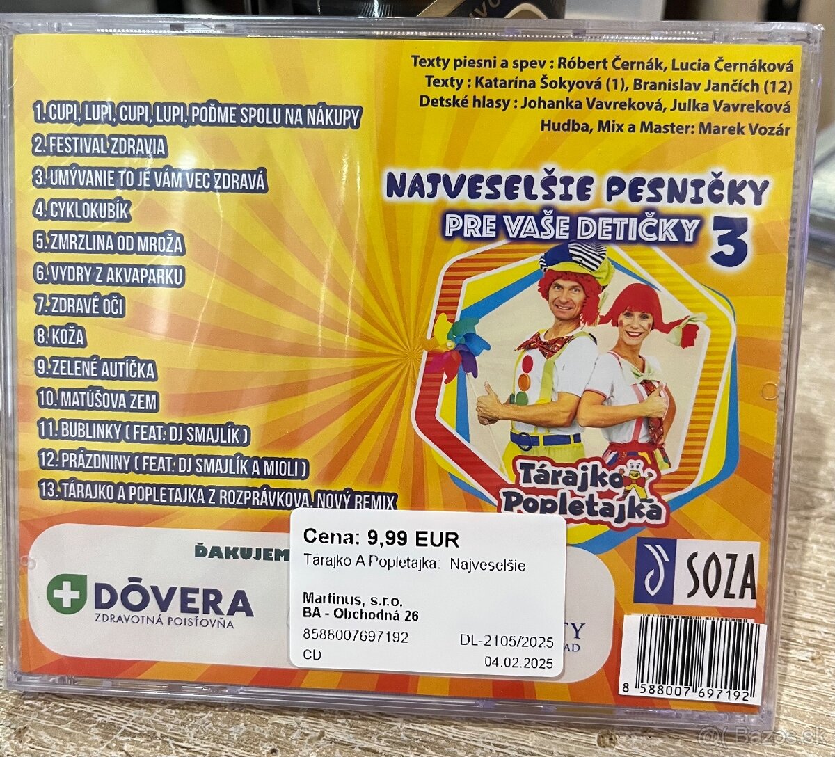 CD rozprávky - nové, nerozbalené - 10