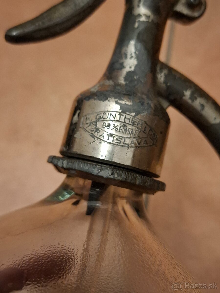 Stará sódová fľaša - Bratislava - 10