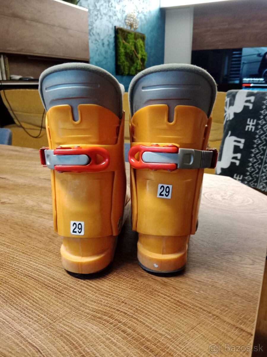 Detské lyže pre začiatočníkov a lyžiarky vo veľkosti 29. - 10