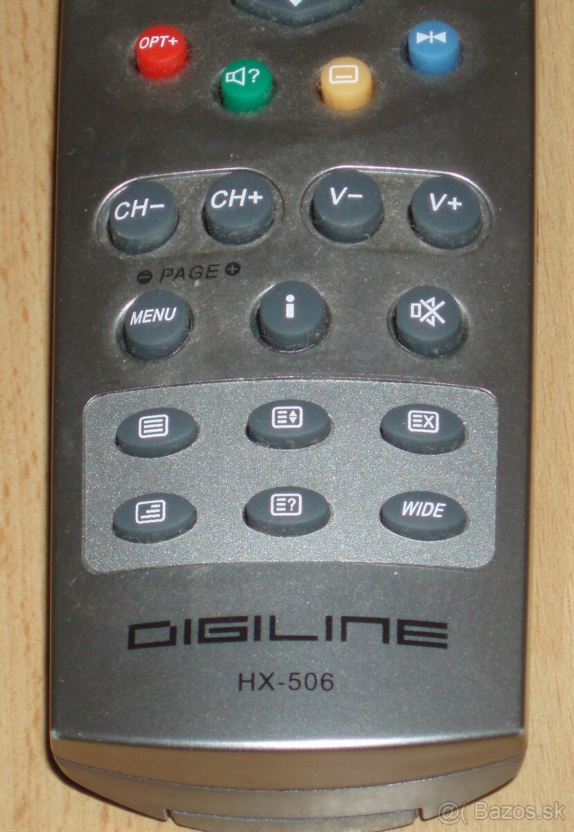 diaľkový ovládač : DIGILINE HX – 506 - 10