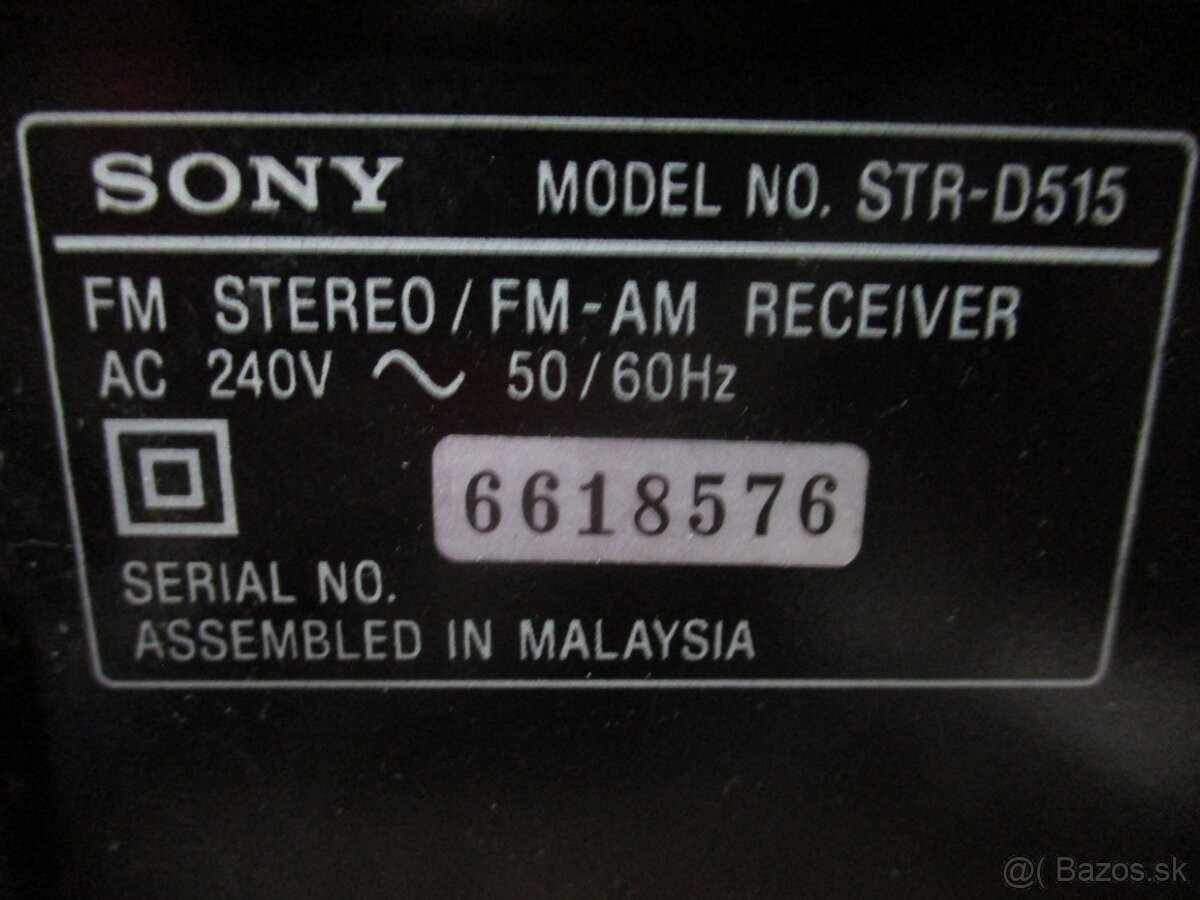 SONY STR-D515 receiver - 10