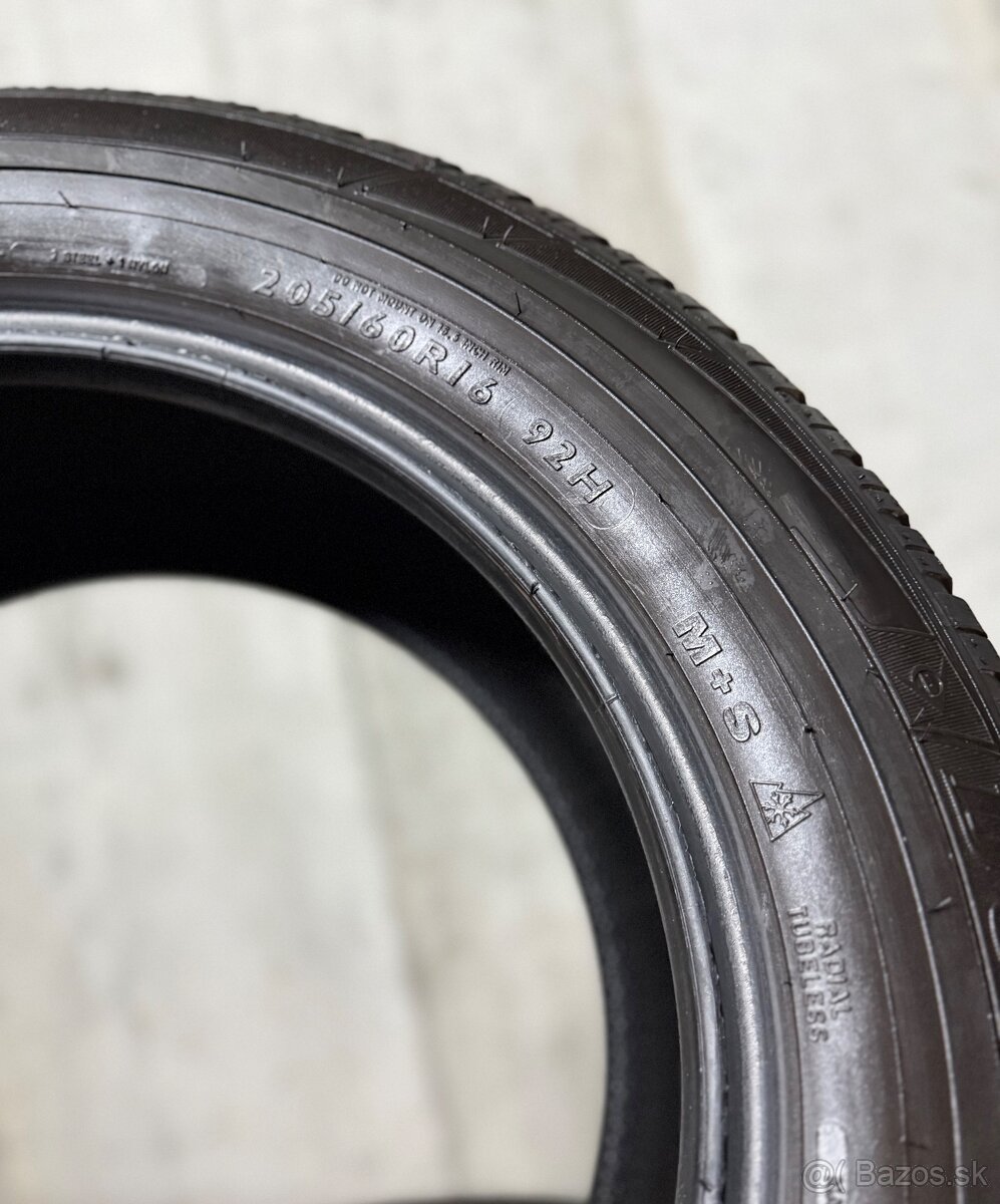 Zimné pneumatiky 205/60/16 Dunlop Wintersport 3D AO - 10