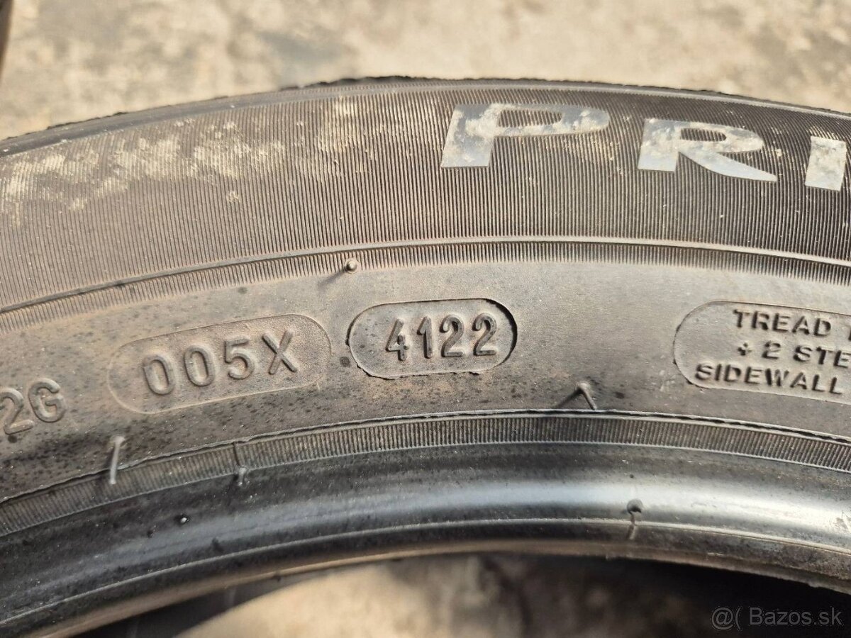 205/55 r19 letné 4 ks MICHELIN dezén 7,1 - 7 mm DOT2022 - 10