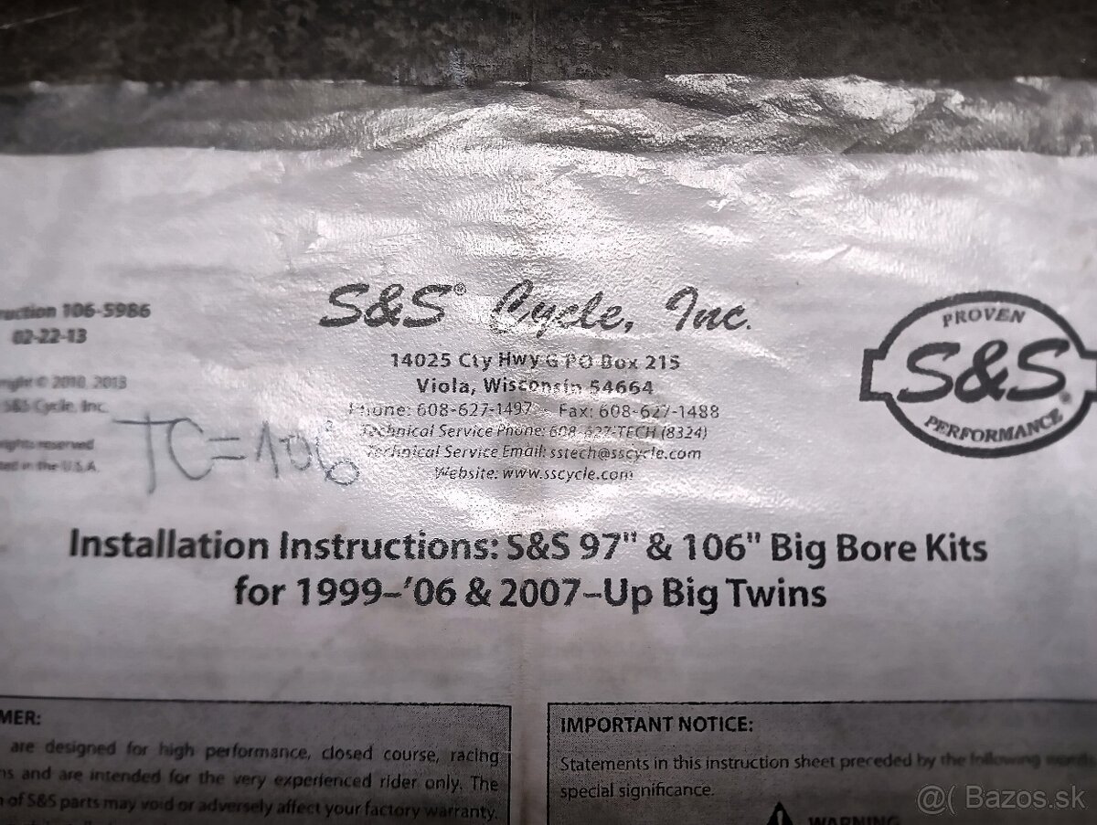 Harley Davidson S&S 106 dyna - 10