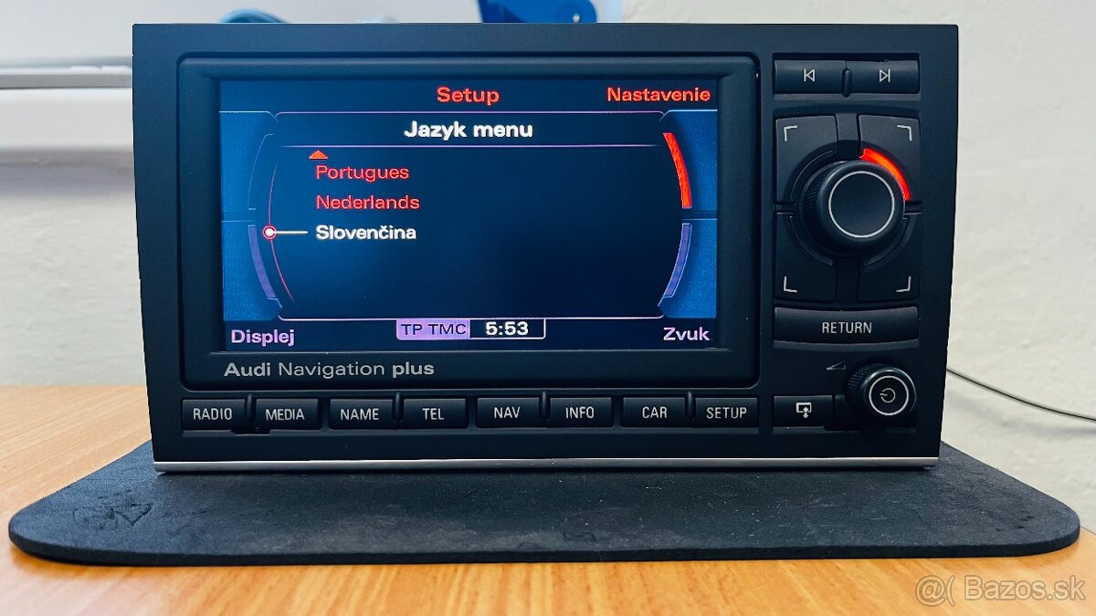 Audi Navigation Plus - RNS-E - A4 B6/7 (RNSE) - LED verze - 10