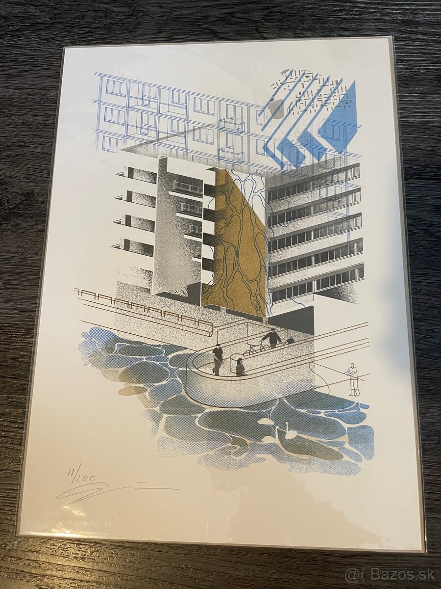 Hľadám grafiku Čierne diery od Saki Starú Tržnicu - 10