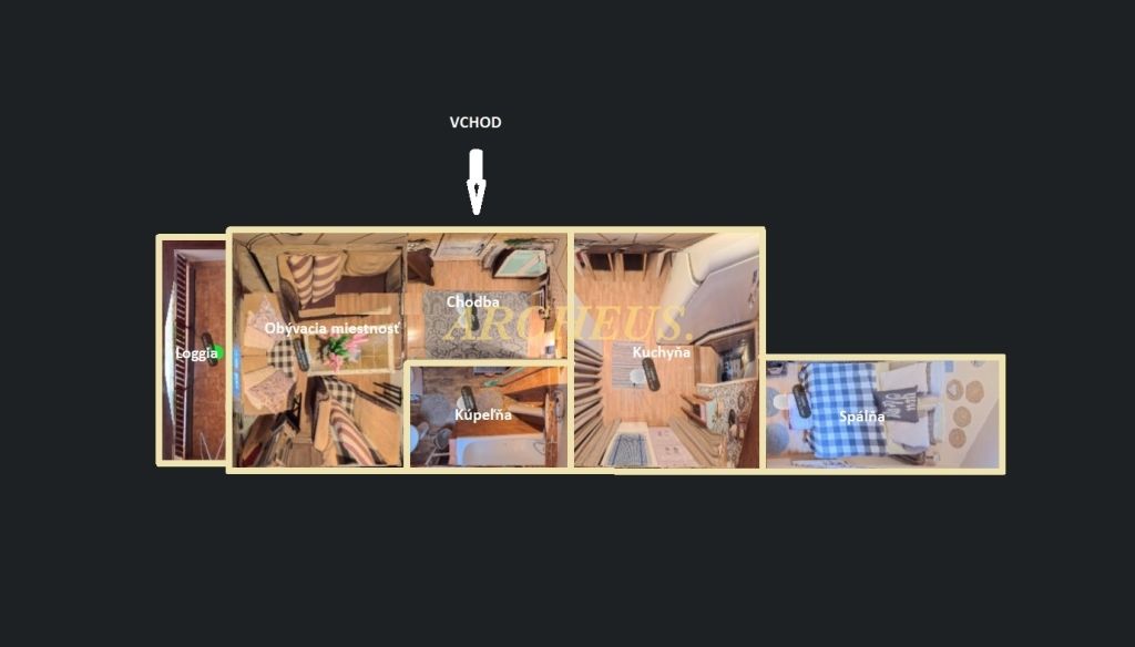 NA PRENÁJOM, PODKROVNÝ 2 IZBOVÝ BYT V RD, 55m2, SOLIVAR - 10