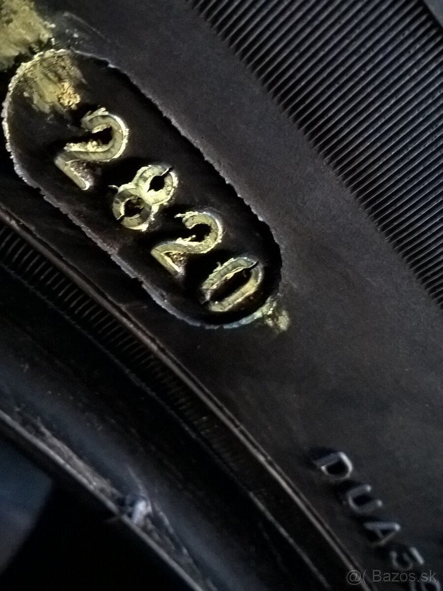 2 ks ZIMNÉ PNEU 225/60 R17 103H XL MICHELIN cca 7 mm DOT2820 - 10