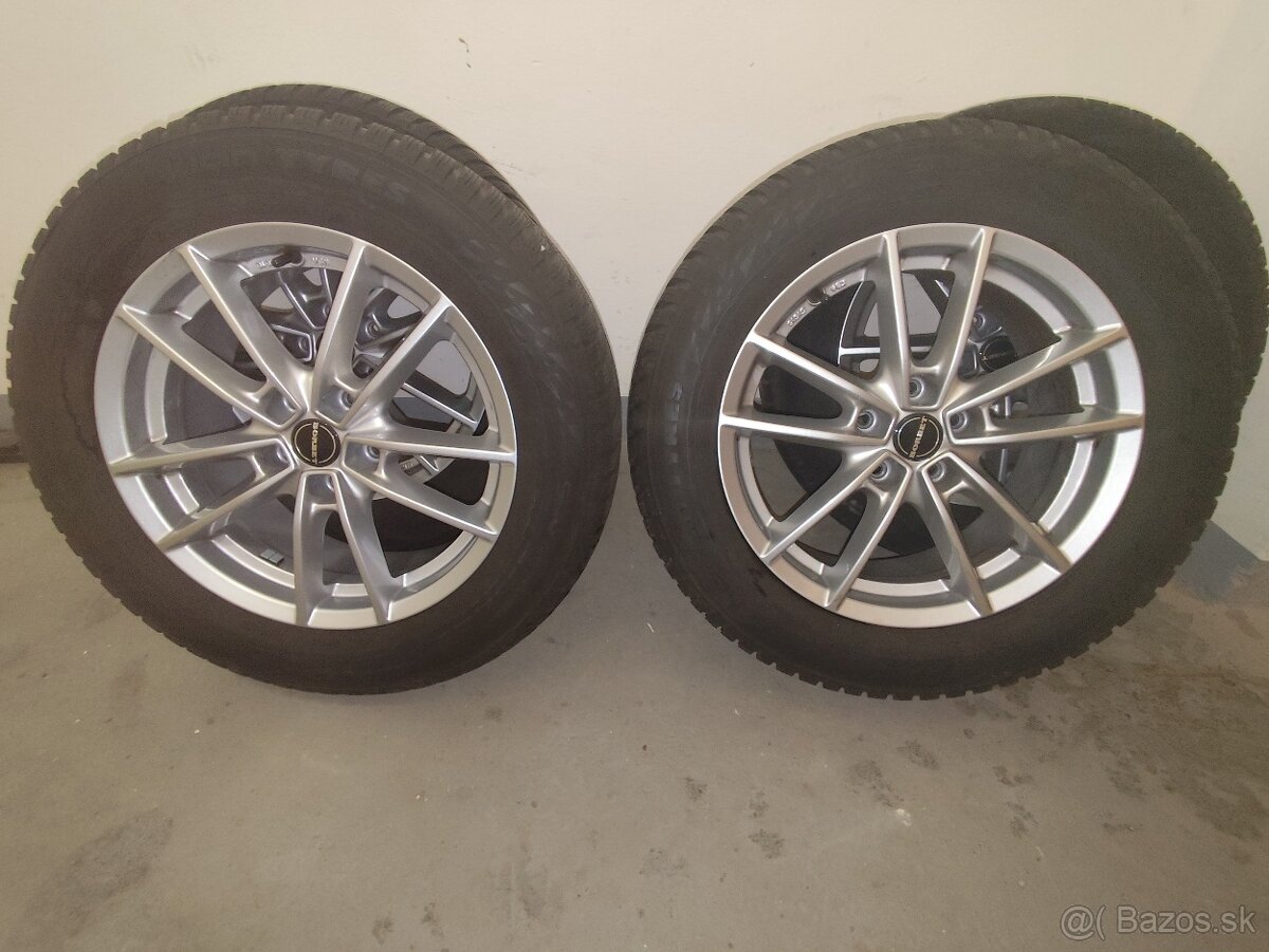SADA kolies - Borbet R17 5x112 ET40 + Nokian Snowproof 2 SUV - 10
