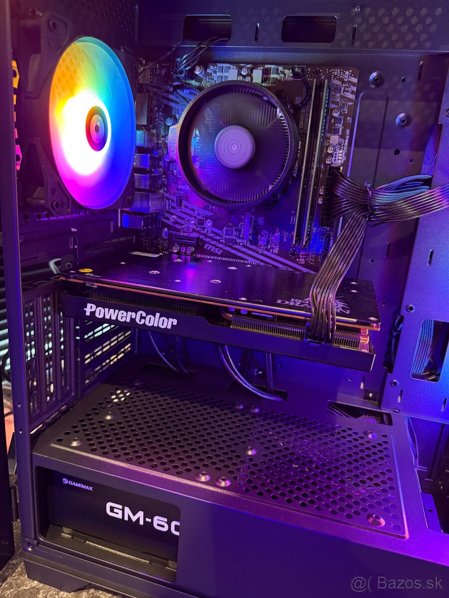 Herný počítač Ryzen 5 5500 /RX 5600 6 GB /1000 SSD/16GB RAM - 10