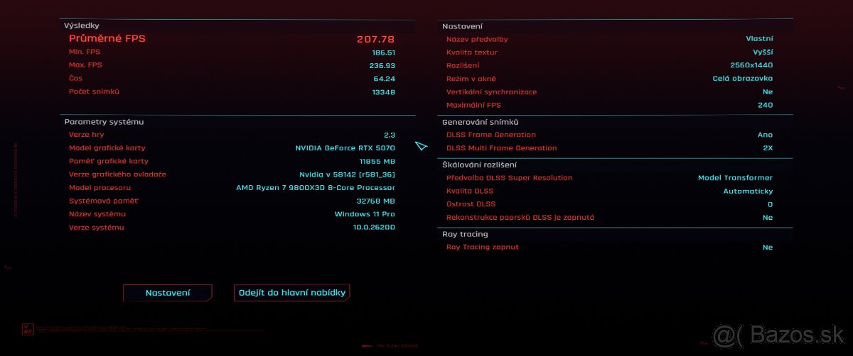 Ryzen 7 9800x3D, RTX 5070 12GB, 32GB RAM DDR5, 1TB SSD M2 - 10